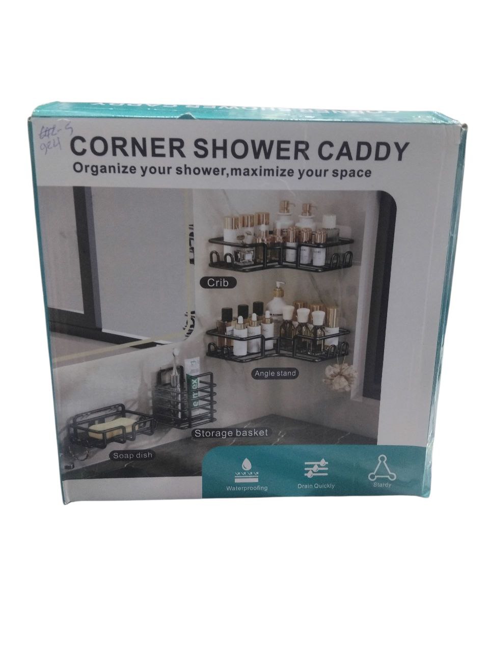 Corner Shower Caddy rangement angle douche