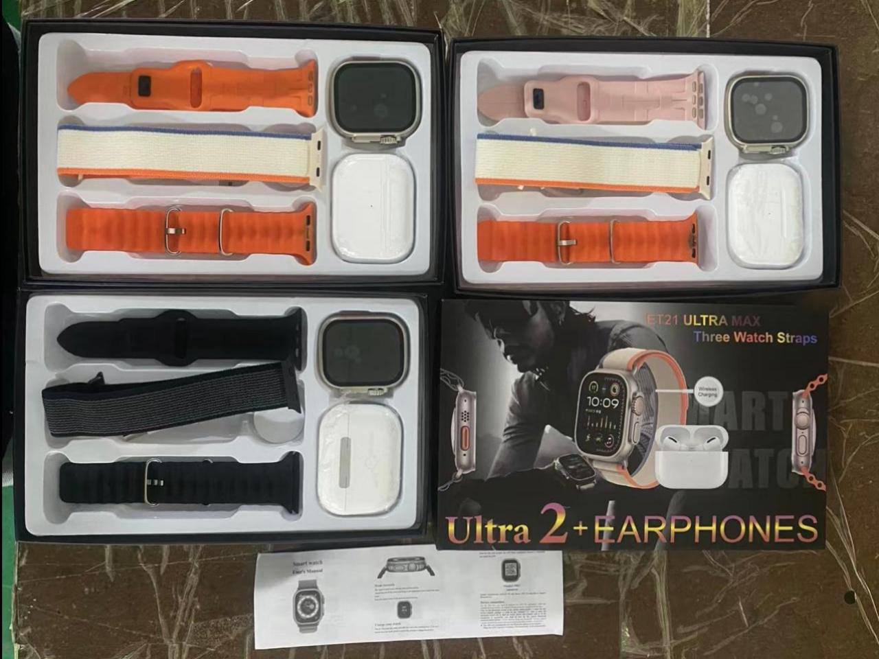Smart watch ET21 ULTRA2 plus Earphones ULTRA MAX