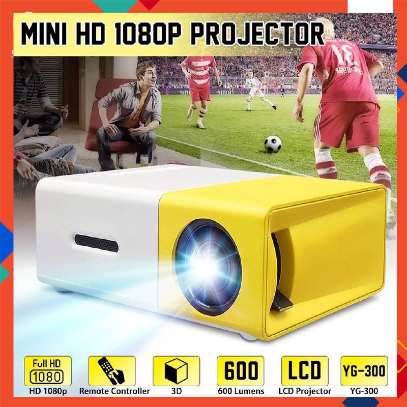 Mini projecteur LED1080 Full HD