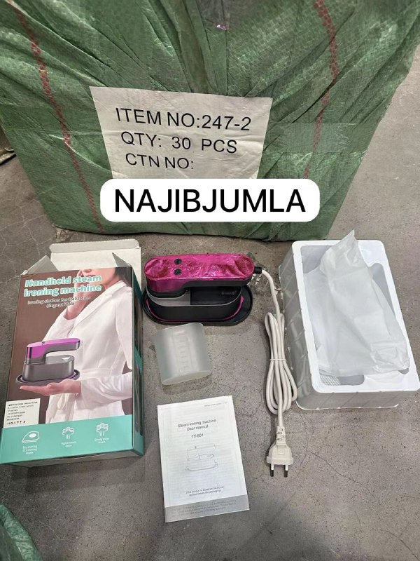 مكواة بخار محمولة متوسطة الحجم Fer à vapeur portable