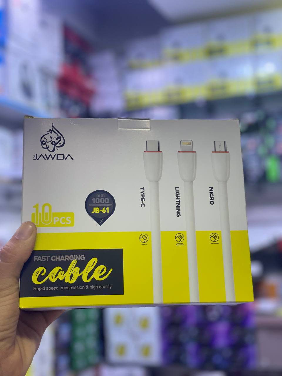 Cable Type-C V8 iPHone JAWDA JB-61