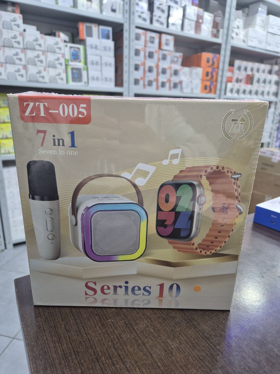 Multi-functional smart watch, speaker, microphone ZT-005 SERIE 10