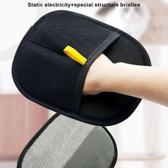 STATIC REMOVAL GLOVE قفازات إزالة الوبر قابلة للغسل لإزالة شعر الحيوانات الأليفة Gants anti-peluches lavables pour enlever les poils d'animaux et les vêtements
