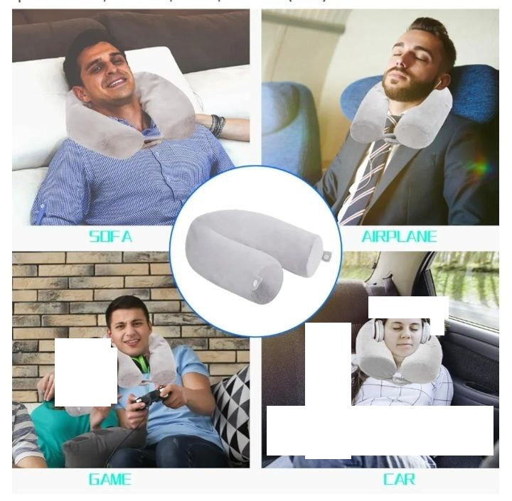 وسادة رقبة ميموري فوم للسفر والاسترخاء