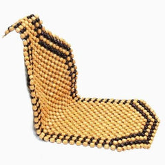 Perles de bois coiffe de siège auto voiture Housse de coussin