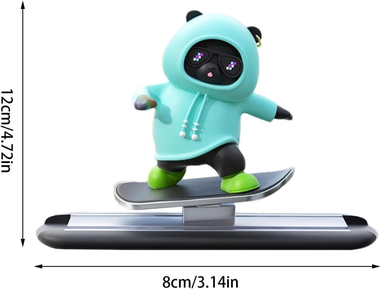 ديكور سيارة على شكل دب التزلج ديكور داخلي للسيارة Decor voiture