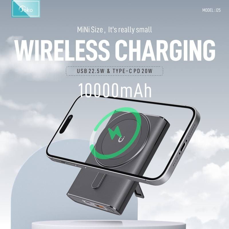 Magnetic Weireless Charging 15W 10000mAh PD 20W شحن لاسلكي مغناطيسي