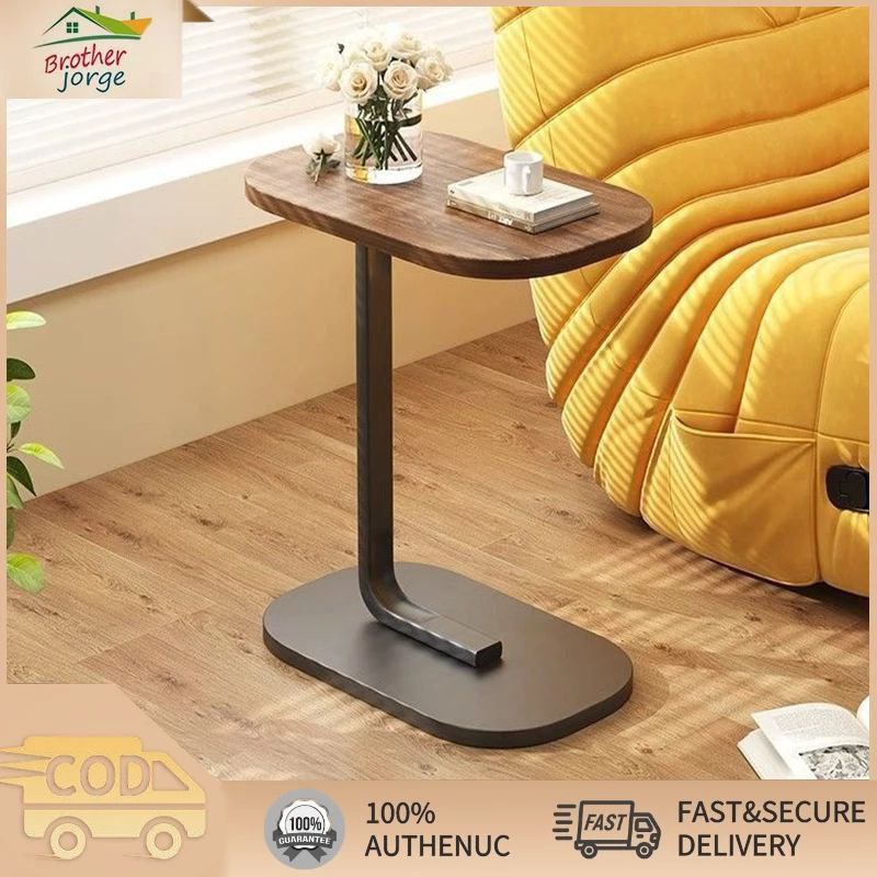Side Table Set Table d'Appoint en Forme de C