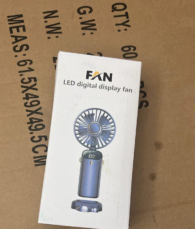 LED Digital display Fan