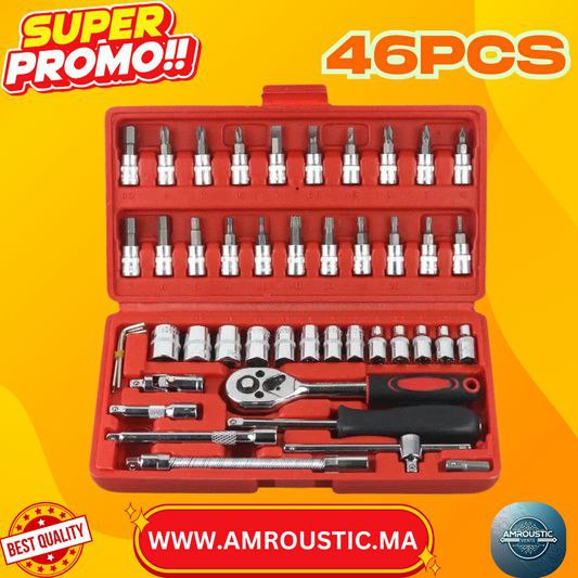 Ensemble de 46 outils de réparation automobile