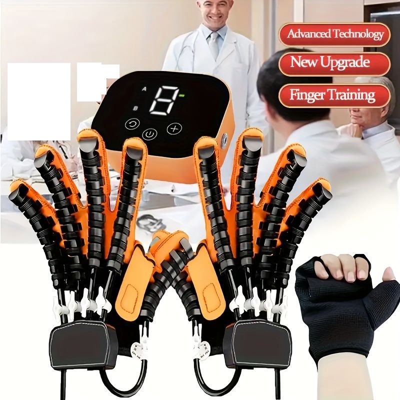 Gants robotisés de rééducation قفازات إعادة التأهيل الروبوتية لتدريب الأصابع واليد