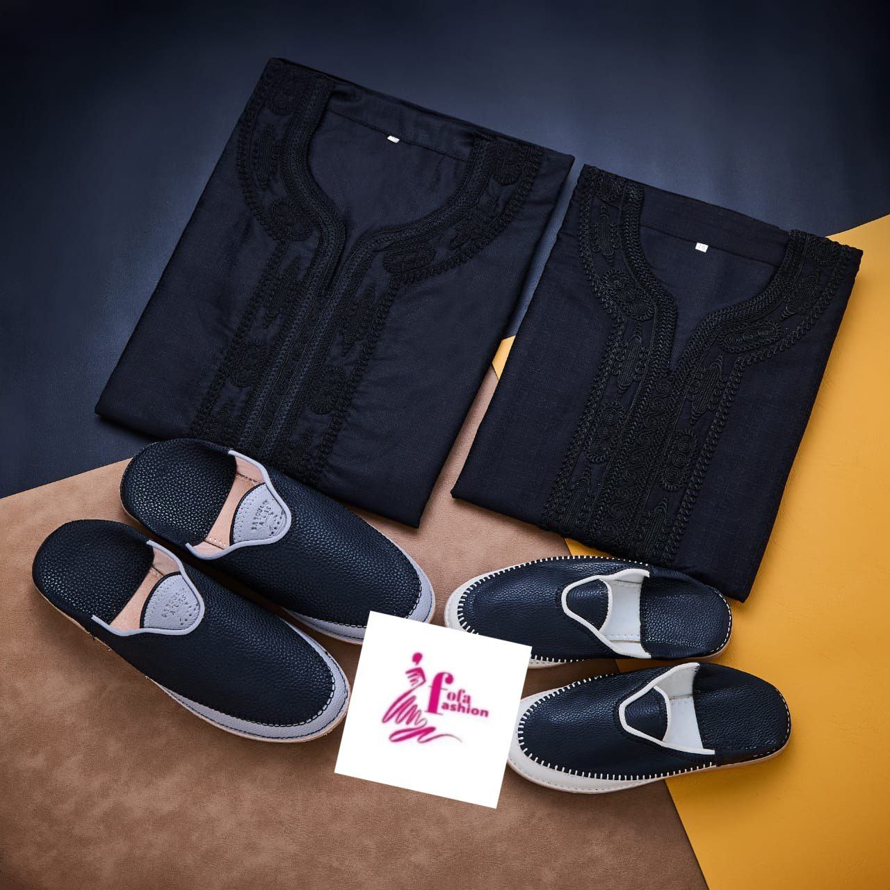 كندورة مع البلغة