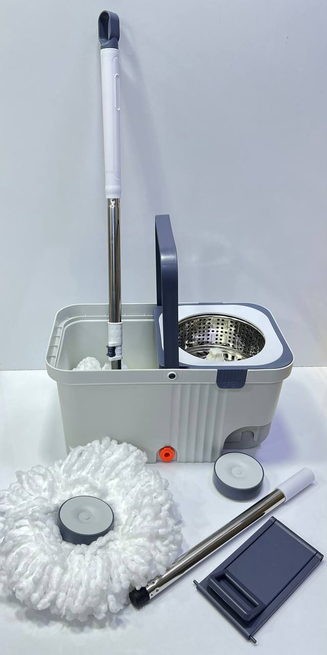 Mop Maestro Serpillière rotative Seau de nettoyage avec essorage automatique