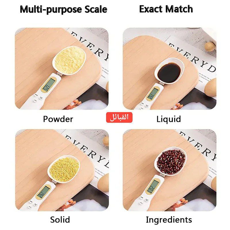 Digital spoon scale