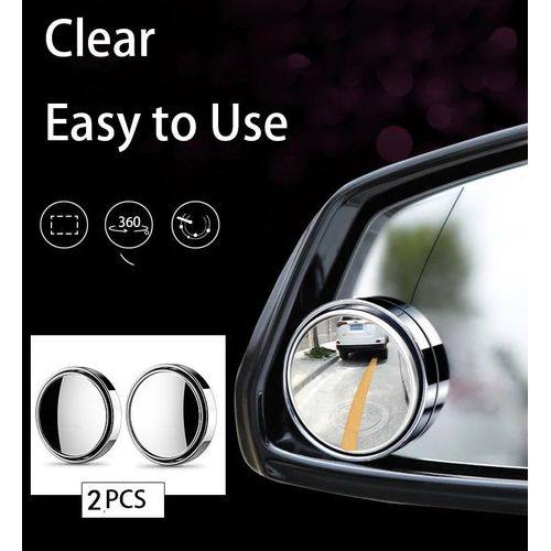 مرآة النقطة العمياء القابلة للتعديل بزاوية 360 درجة، مرآة الرؤية الخلفية Rétroviseur d'angle mort réglable résistant à 360