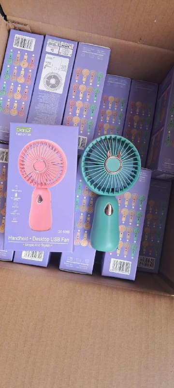 Handled desktop fan USB Mini ventilateur bureau