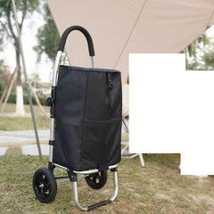 Chariot d'épicerie pliant avec sac de rangement عربة بقالة قابلة للطي مع حقيبة تخزين