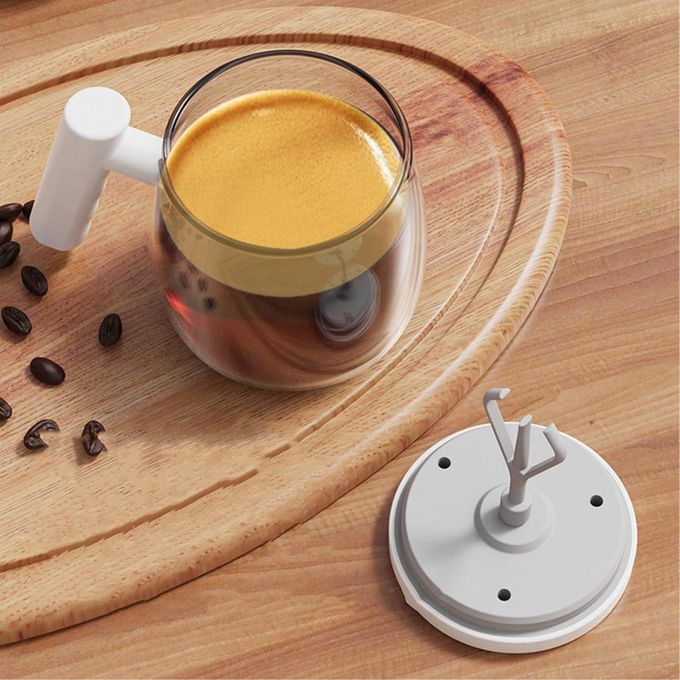 كوب كهربائي ذاتي التحريك سعة 400 مل، قابل لإعادة الشحن Tasse Auto-Remuante Électrique 400ML Mug Mélangeur Rechargeable USB