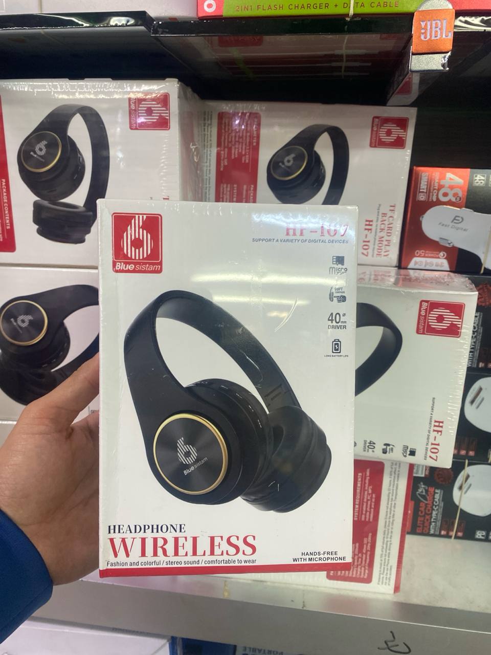 Casque bluetooth Wireless Headphone HF-107