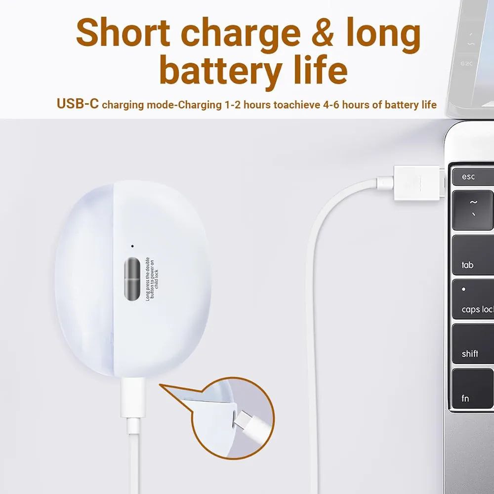 Coupe-ongles électrique automatique avec lumière et 2vitesses مقص أظافر كهربائي أوتوماتيكي مع ضوء وسرعتين