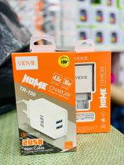 Vidvie Chargeur Charger 2USB 4.8A 36W