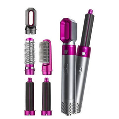 مكواة تجعيد الشعر Fers à friser Fer à Boucler Brosse sèche-cheveux électrique أداة تصفيف الشعر 5في1