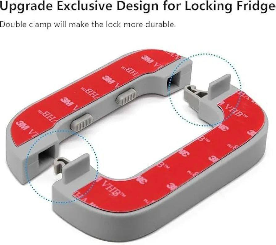 قفل أمان الثلاجة، قفل أمان الأطفال ضد القرص
