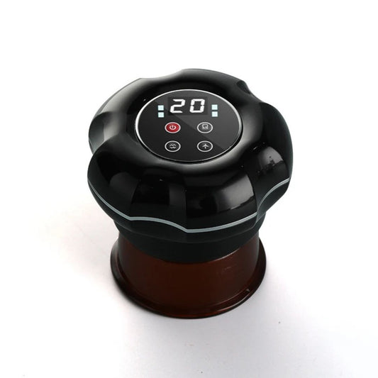 جهاز تدليك كهربائي بكأس شفط مفرغ من الهواء حجامة Electric Cupping Massager Vacuum Suction Cup Anti-Cellulite