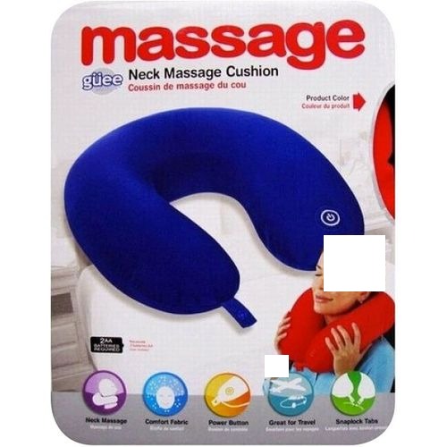Neck Massage Cushion وسادة تدليك الرقبة Coussin Vibrante Massante Cou Massage Voyage Anti-stress Relax Cir,