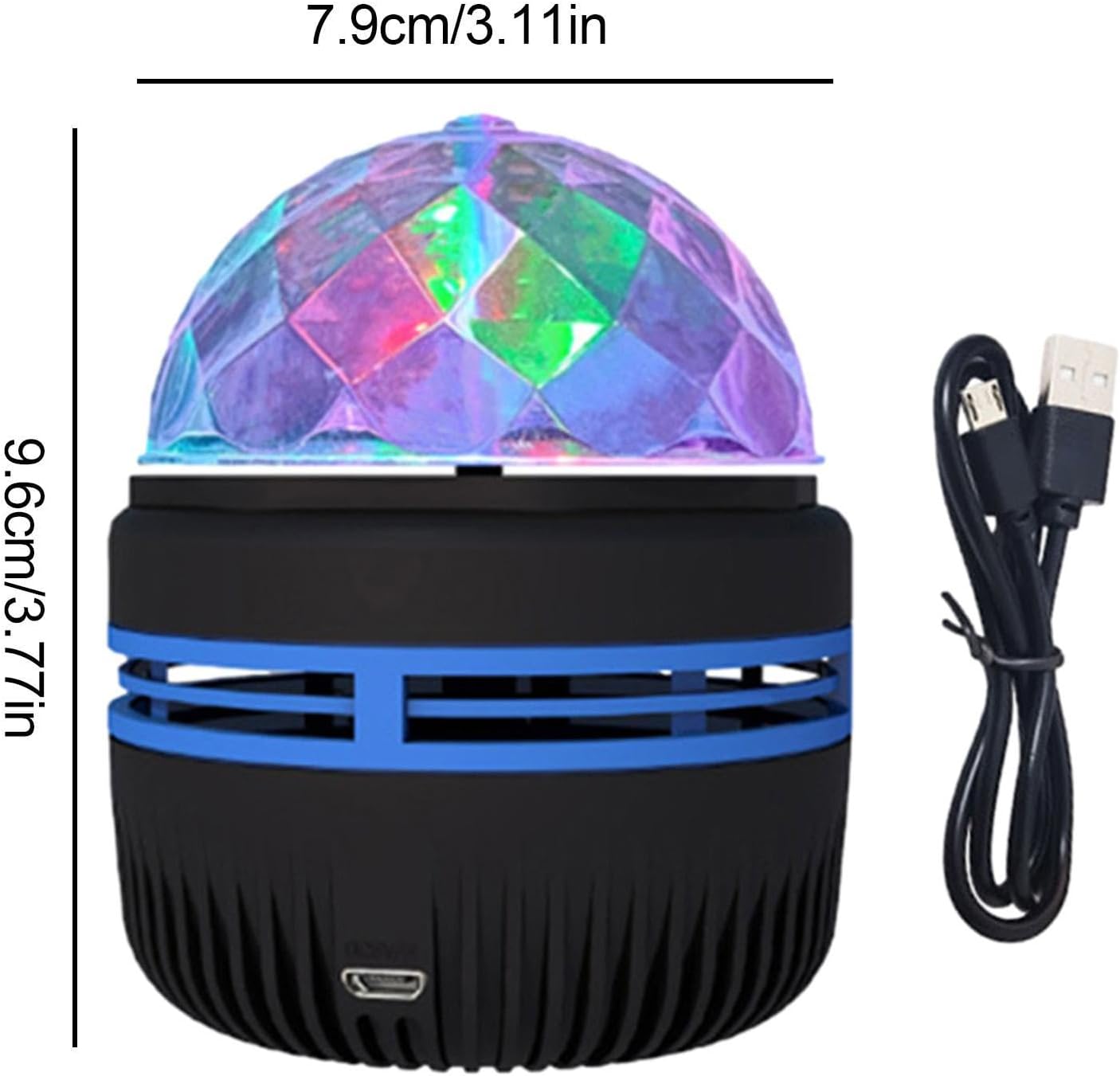 LED Mini Magic Ball كرة سحرية صغيرة LED