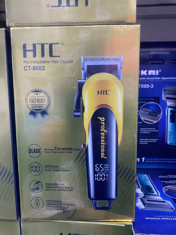 HTC Rechargeable hair clipper CT-8082