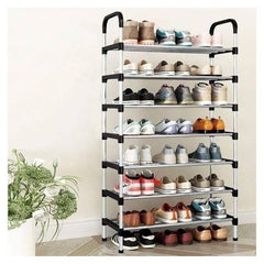 رفوف من سبع مستويات لتنظيم الأحدية Étagères à sept niveaux pour ranger les chaussures