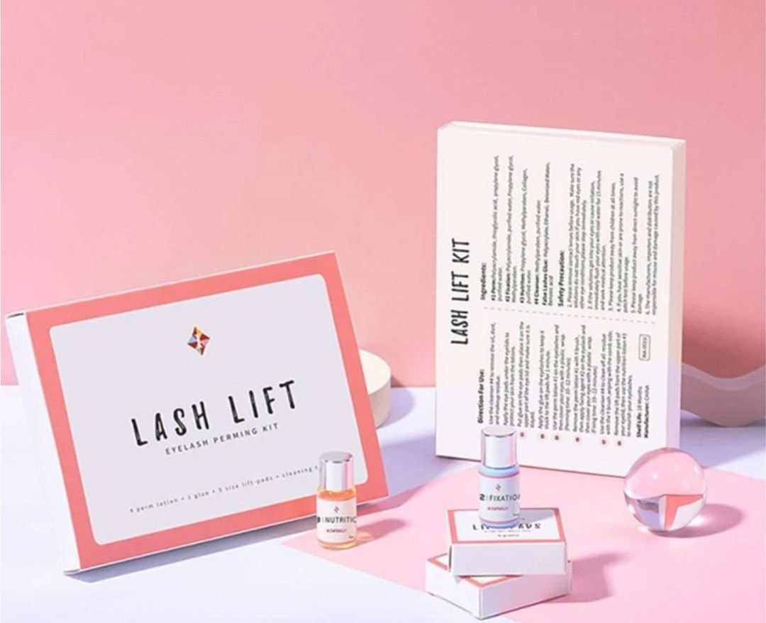 Kit de levage de cils longue durée, permanente, gratitude, fixation, colle bouclée, مجموعة رفع الرموش