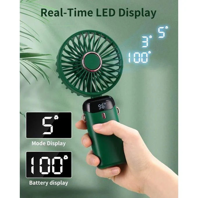 مروحة LED صغيرة الحجم تعمل بمنفذ Ventilateur LED Compact USB