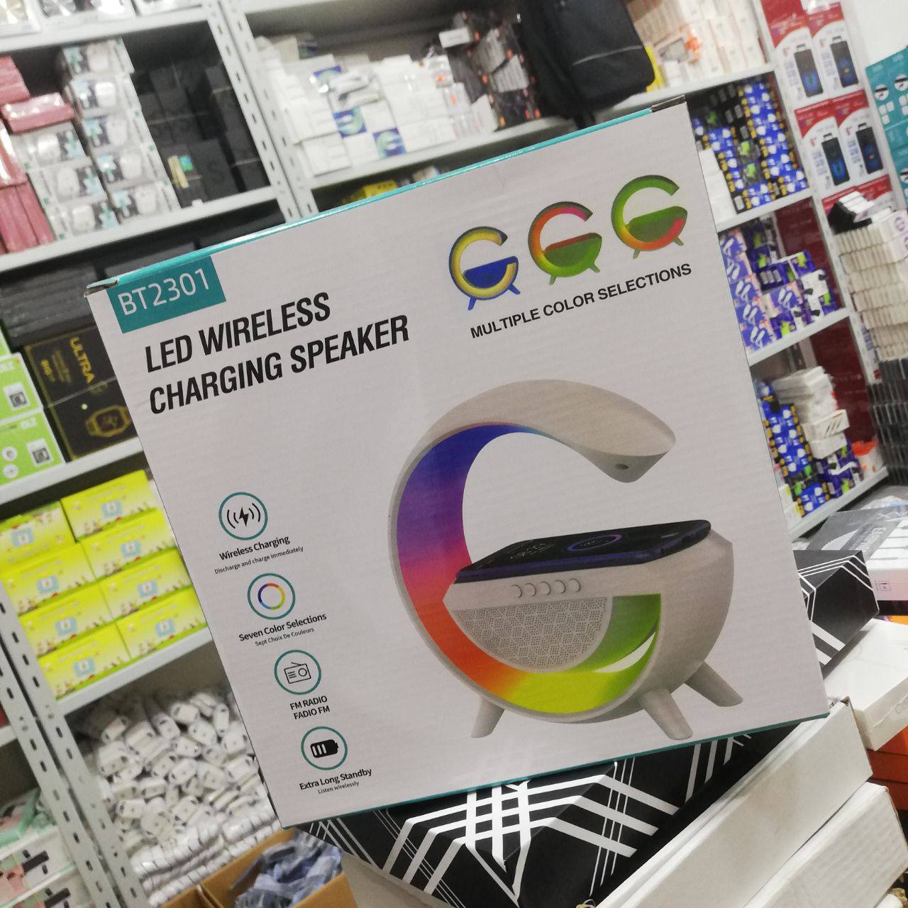 LED Wireless Charging Speaker BT2301