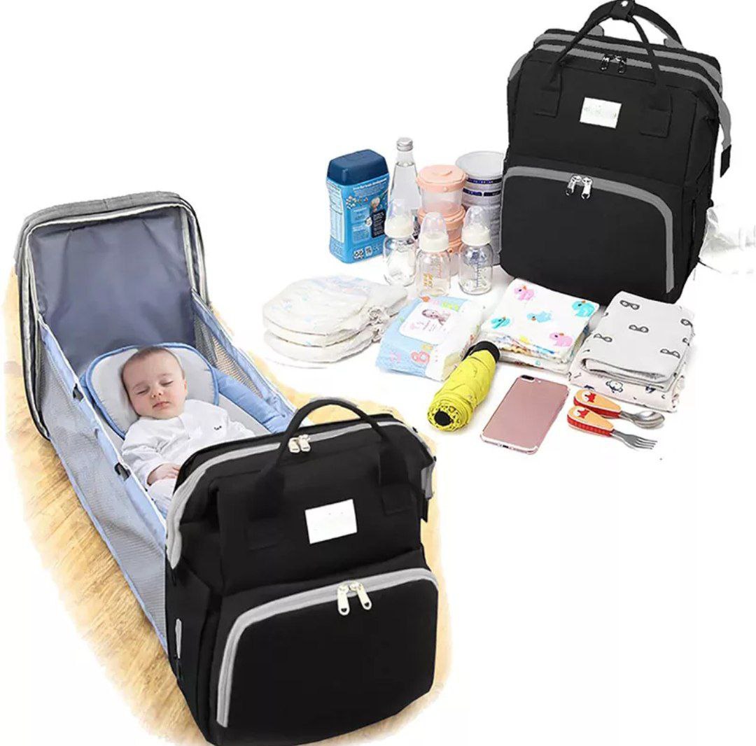Sac de maternité imperméable حقيبة للأطفال الرضع مقاومة للماء محمولة قابلة للطي متعددة الاستعمالات