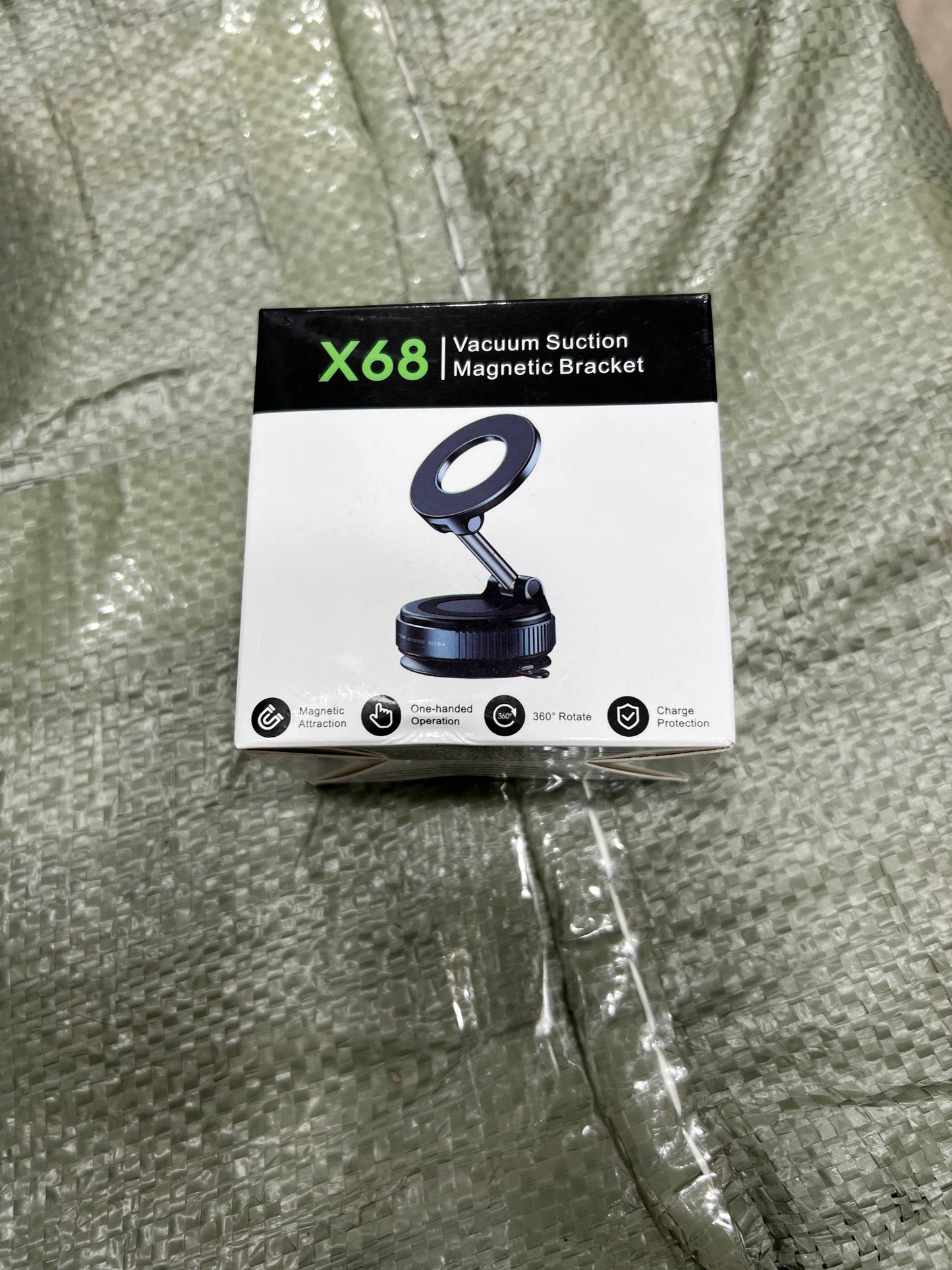 Vacuum suction magnetic bracket X68