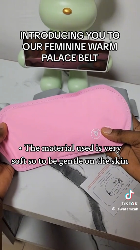 الحزام الكهربائي لتقلصات الدورة الشهرية وسادة التدفئة Coussin chauffant de massage, soulagement des douleurs menstruelles