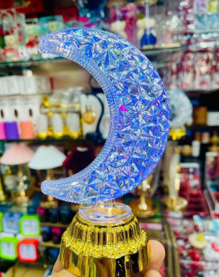 Lampe en forme de lune