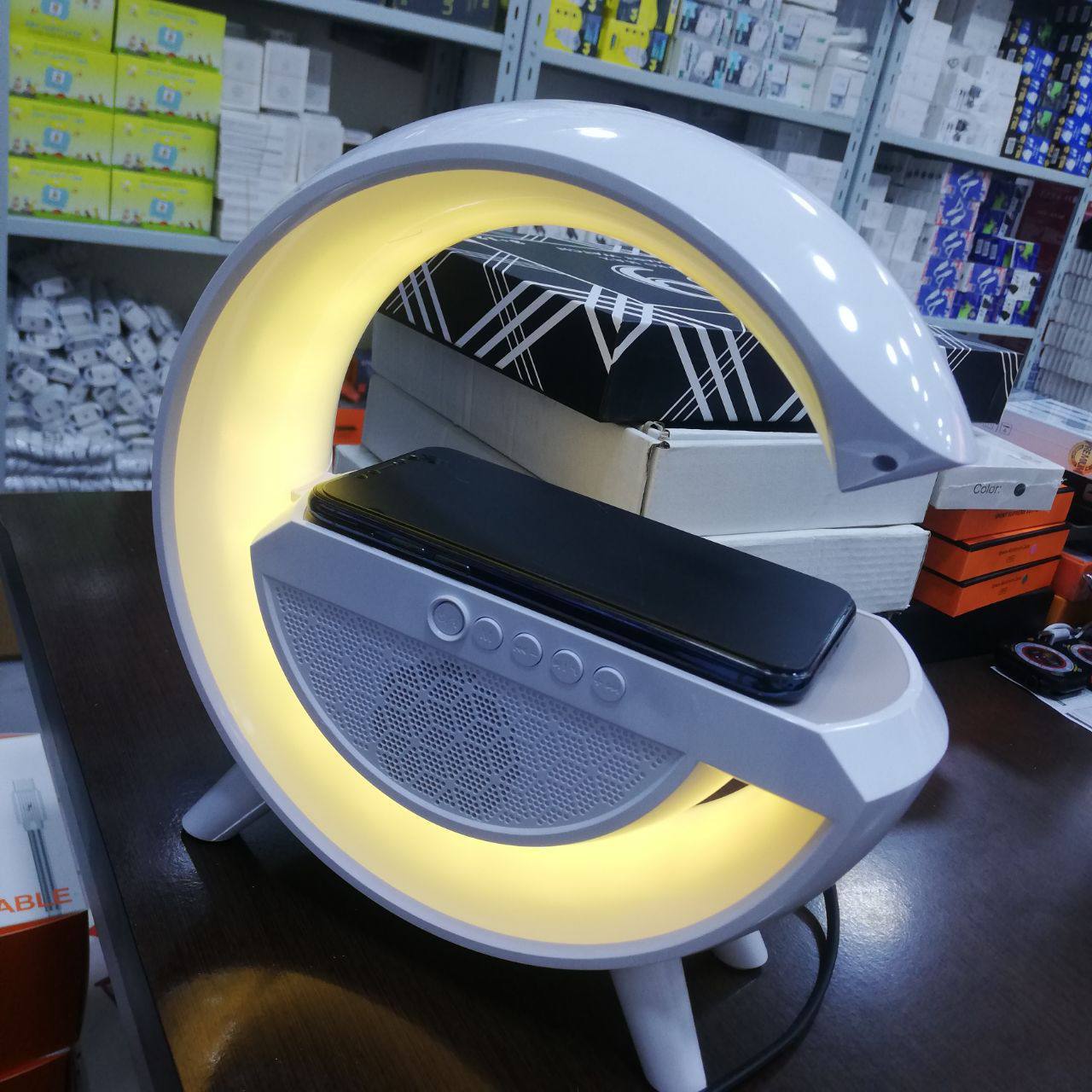 LED Wireless Charging Speaker BT2301