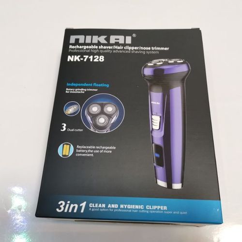 Rasoir électrique flottant 3in1 NIKAI NK-7128