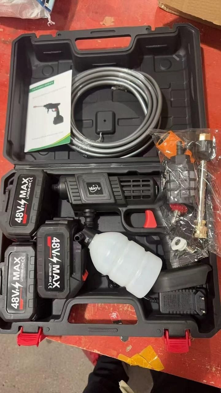 Cleaning Gun Nettoyeur haute pression sans fil منظف ضغط عالي لاسلكي