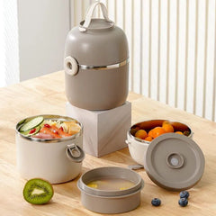 Lunch box boîte repas isotherme Inox