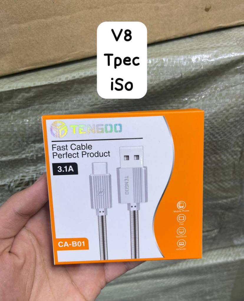 Fast Cable 3.1A Tengoo CA-B01 V8 Type-C ISO