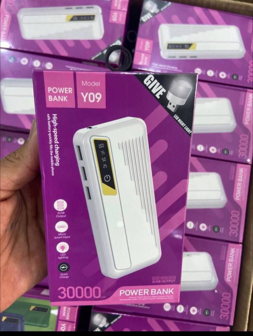 Power bank 30000MAH Y09