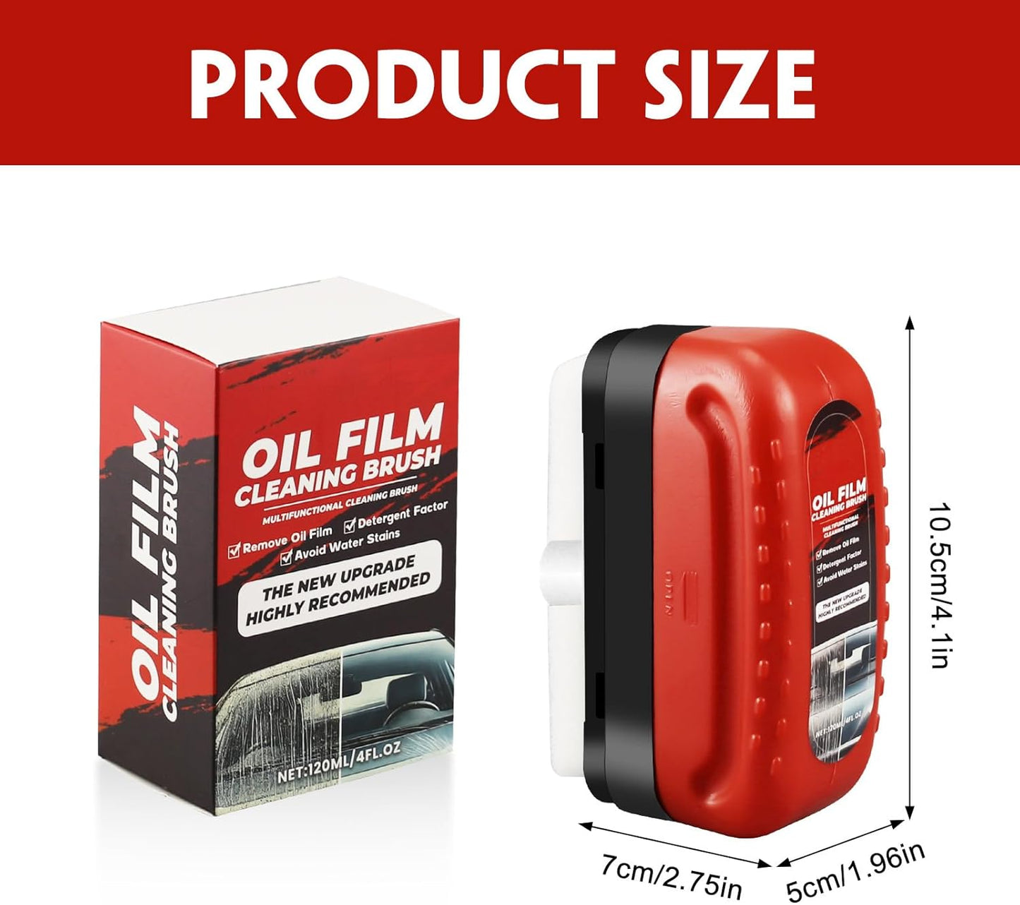Brosse nettoyante anti-film protectrice فرشاة تنظيف طبقة الزيت