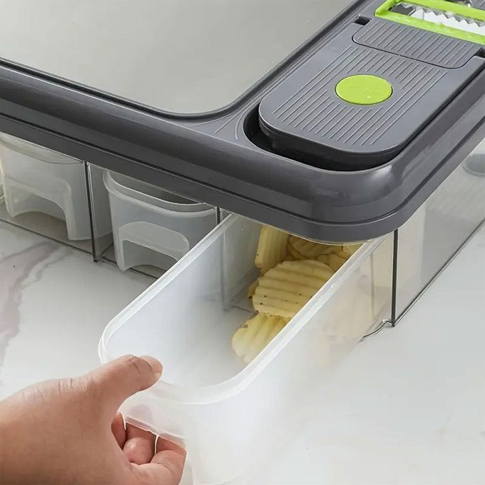 مفرمة ومقطعة متعددة الوظائف légumes usage complet cuisine محطة تحضير خضروات متعددة الوظائف للمطبخ