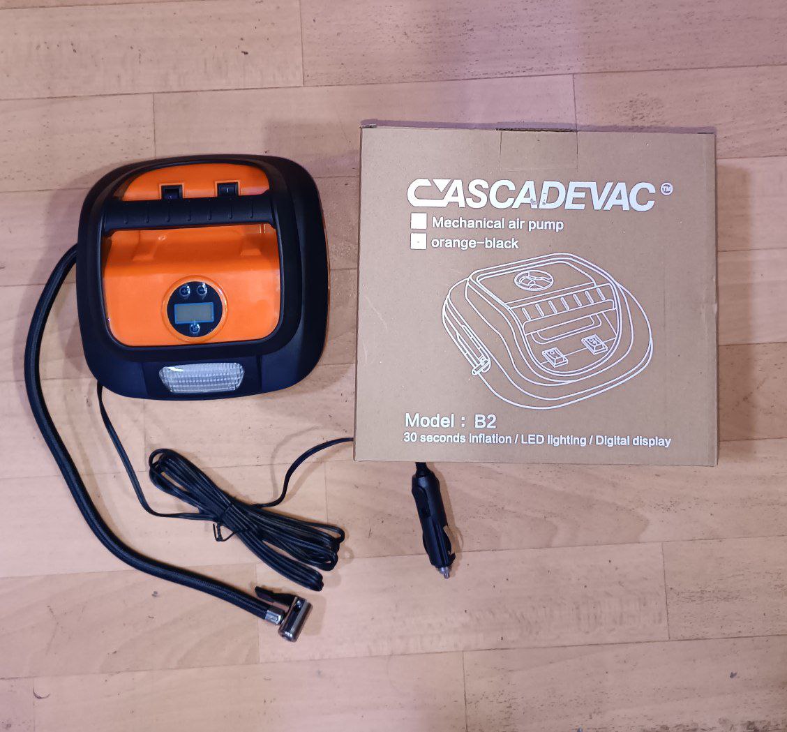 مضخة إطارات السيارة الكهربائية، ضاغط مع شاشة رقمية LED Pompe à pneus électrique pour voiture,compresseur à affichage numérique