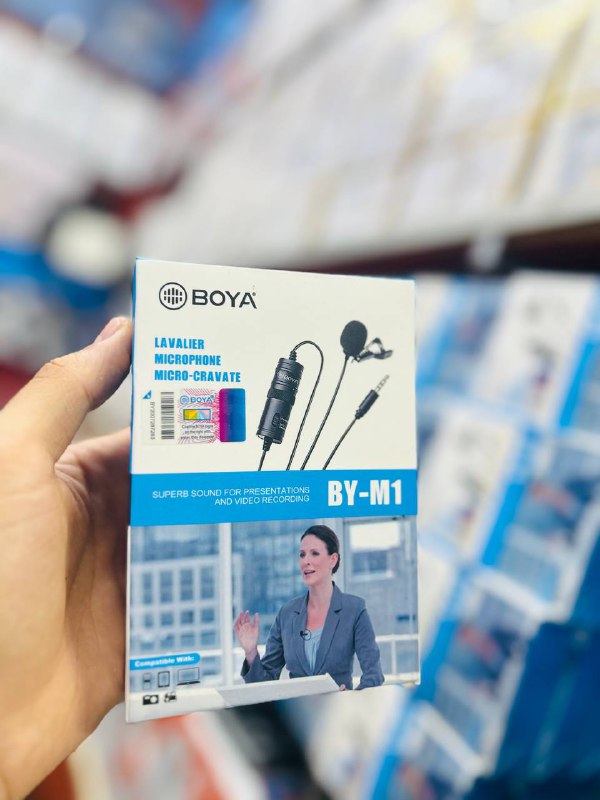 BOYA LAVALIER Microphone micro-cravate BY-M1