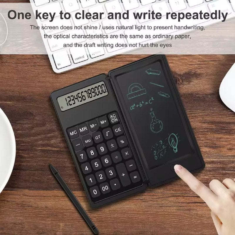 2in1 Scientific Calculator Portable Writing Board Handwriting